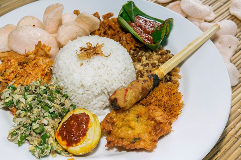 nasi campur bali