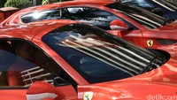 Yang ikut acara ini adalah customer prestige, club mobil juga didukung Ferrari Indonesia.