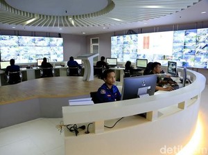 Polrestabes Bergabung di Command Center Pantau Keamanan Surabaya