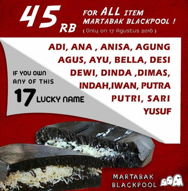 Merdeka! Dapatkan Diskon Khusus 17 Agustus di Gerai 