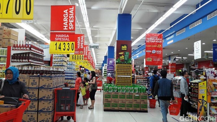 Belanja di Transmart Carrefour Gratis 1 Liter Minyak Goreng