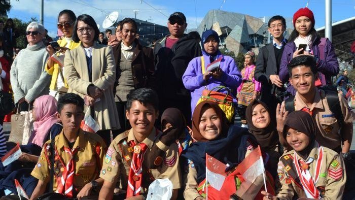 Pramuka Indonesia Belajar di Australia