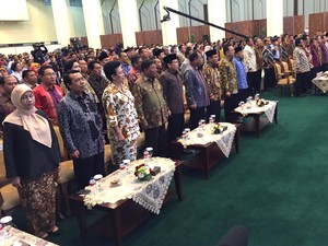 Wapres JK Hadiri Peringatan Hari Konstitusi di MPR