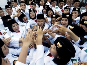 Saat Anggota Paskibraka Bertanya Bisakah Polwan Jadi Kapolri?