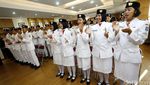 Imam Nahrawi Terima Kunjungan Paskibraka