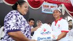 BRI Serahkan Bantuan di Papua