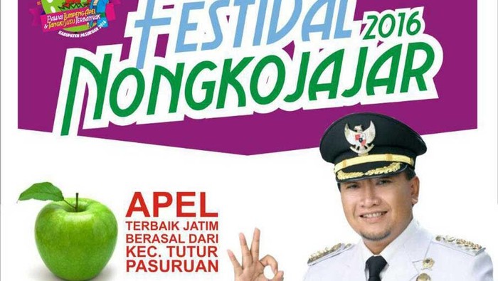 Pawai 1.087 Tumpeng Apel & Tangki Susu Akan Meriahkan Festival Nongkojajar 2016