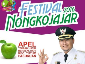 Pawai 1.087 Tumpeng Apel & Tangki Susu Akan Meriahkan Festival Nongkojajar 2016