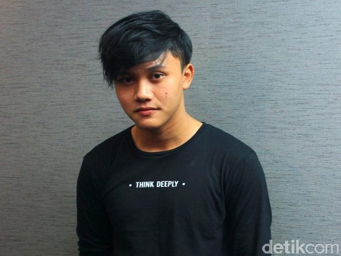 Rizky Febian di studio RCTI