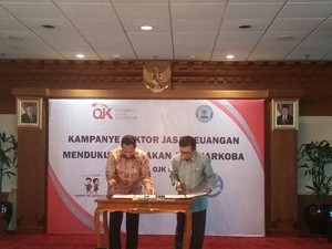 BNN Gandeng OJK Kampanyekan Gerakan Anti Narkoba