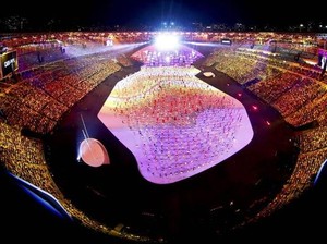 Pesta Ala Karnaval Jalanan di Penutupan Olimpiade Rio