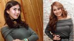 Ketika Ayu Ting Ting dan Adik Raffi Ahmad Pakai Baju yang Sama