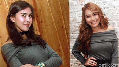 10 Foto Terpopuler: Ayu Ting Ting dan Syahnaz Kenakan Baju Sama