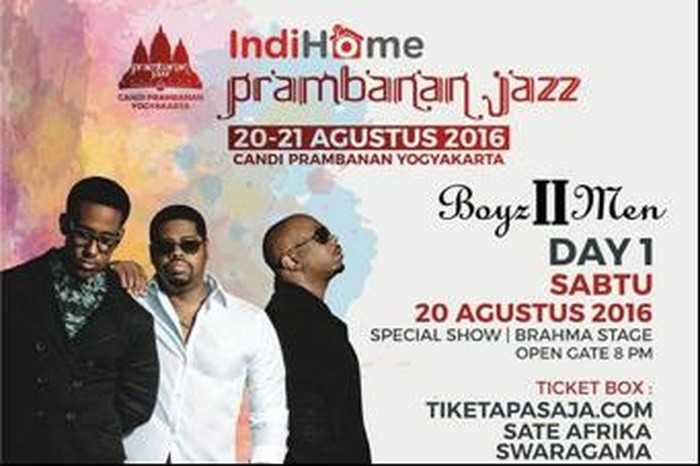 Rick Price Sensasi Baru di Indihome Prambanan Jazz 2016