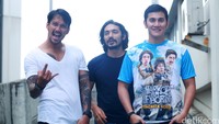 Pujian pun diberikan oleh para keluarga Warkop DKI saat melihat para aktor itu tampil. Asep Syaifullah/detikHOT.