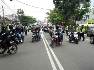 Penampakan Jalan Macet Akibat Demo yang Sebabkan Balita Elvio Terhambat ke RS