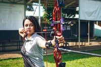 Dellie Trisyadinda, Pemanah Cantik yang Bawa Harum Nama Indonesia