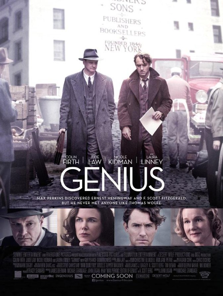 Kisah Persahabatan Penulis Dan Editor Di Film Genius