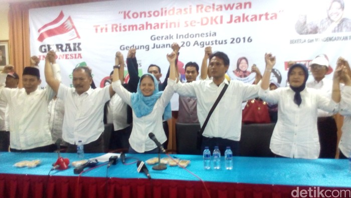 Dukung Risma di Pilgub DKI, Gerak Indonesia Kumpulkan Relawan dari 267 Kelurahan