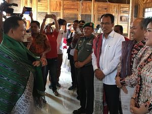 Kapolri Hadiri Festival Danau Toba, Disambut Persaudaraan Warga Tapanuli Utara