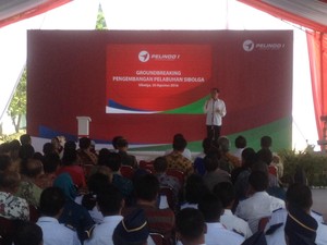 Resmikan Perluasan Pelabuhan Sibolga, Jokowi: Secara Ekonomi Menjanjikan