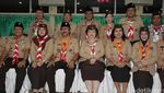 Megawati Terima Gelar Kehormatan Dari Kwarnas Pramuka
