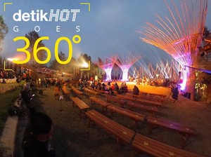 Kemeriahan Jazz Gunung Bromo dari Sudut 360