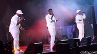 Boyz II Men menjadi salah satu musisi yang digandeng meramaikan Prambanan Jazz tahun ini. Gus Mun/detikhot.