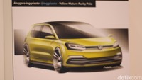 Desain VW Polo oleh Inggriasto mengalahkan berbagai foto desain modifikasi Polo. Foto: Dadan Kuswaraharja