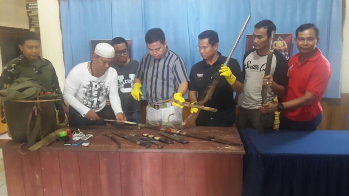 Polisi Bekuk Komplotan Perampok Sadis yang Mutilasi Korbannya di Kaltim