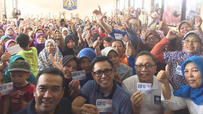 HUT ke-18 PAN, Zulkifli Blusukan Sampai Bantargebang