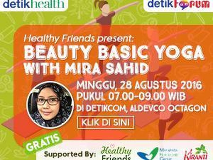 Yuk Ikut Yoga di Akhir Pekan, Bikin Rileks dan Menyehatkan