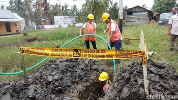 Pembangunan kabel serat optik ini dilakukan XL demi meningkatkan infrastruktur akses jaringannya. Khususnya di era komunikasi data internet saat ini. Foto: detikINET/Adi Fida Rahman