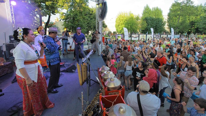 Dangdut Sampai Poco-poco Goyang Festival Indonesia di Moskow