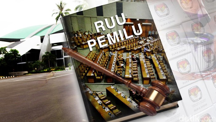 Ilustrasi pembahasan RUU Pemilu