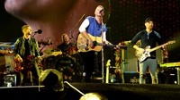Imajinasi tak terbatas di video klip Up&Up dari Coldplay berhasil memenangkan penghargaan Best Visual Effects. Kevin Winter/Getty Images/detikFoto.