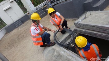 Saat ini jaringan FO XL di Kalimantan ada di Takesung, Banjarmasin, Balikpapan, Sangatta, Pontianak, Singkawang, Samarinda, Sampit, Pangkalan Bun, serta Bontang.  Foto: detikINET/Adi Fida Rahman