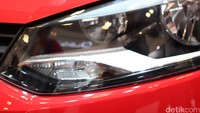 Lampu mobil VW Polo milik Bunyamin Noor. Bunyamin Noor mengalahkan kontestan lainnya yakni Audi Tjasmana, dan Lu Kwan Ru. Foto: Dadan Kuswaraharja.
