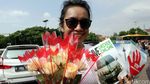 Sopir Angkutan Online Demo di DPR