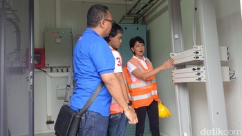 Sementara itu, FO yang paling baru beroperasi antara lain berupa FO backbone di Kalimantan sepanjang 846 km dan Bali 161 km. Foto: detikINET/Adi Fida Rahman