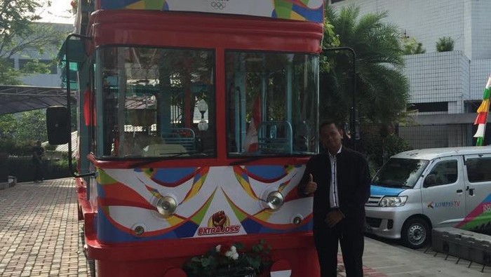 Setelah Dirias 12 Jam, Begini Wujud Akhir Bus Bandros