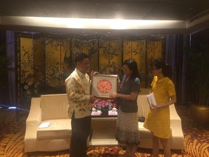 Bertemu Pejabat Jiangsu, Pengurus Golkar Bahas Poros Maritim dan Investasi