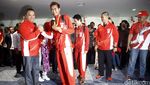 Pahlawan Olahraga Owi/Butet Tiba di Bandara Soetta