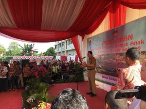 Resmikan RPTRA di Rusun Cibesel, Ahok Mengaku Dapat Ancaman