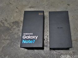 Unboxing Galaxy Note 7 di Jakarta