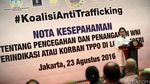 7 Lembaga Bentuk Koalisi Anti Trafficking