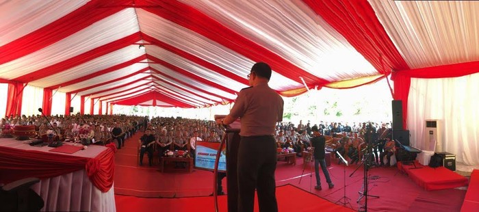 Kapolri di Depan Ribuan Polisi Sulsel: Hilangkan Perilaku Koruptif dan Hedonis!