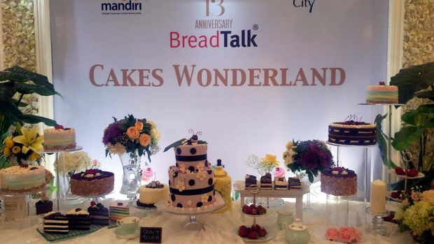 Cakes Wonderland Tandai Usia 13 Tahun Breadtalk