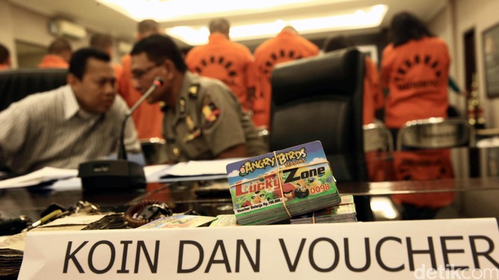 Judi Berkedok Permainan Anak di Dumai Beromzet Rp 600 Juta Per Bulan