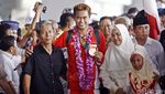 Pahlawan Olahraga Owi/Butet Tiba di Bandara Soetta